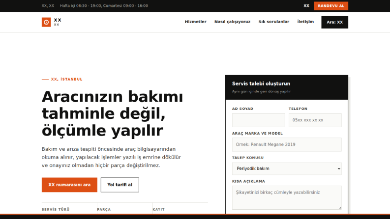 Modern ve Kurumsal Web Sitesi Tasarımı