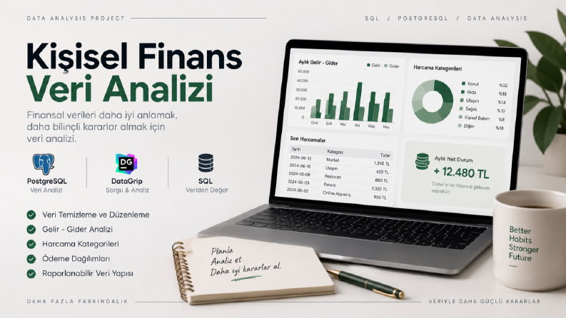 SQL ile Kişisel Finans ve Harcama Analizi