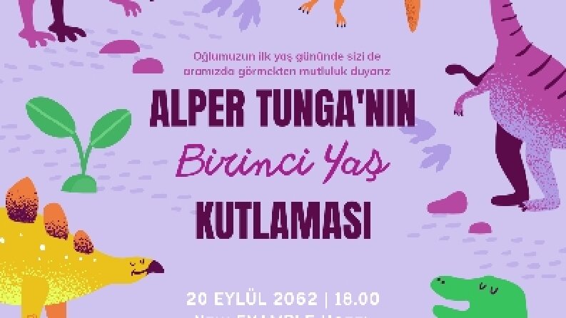 Özel gün ve davetiye tasarımı