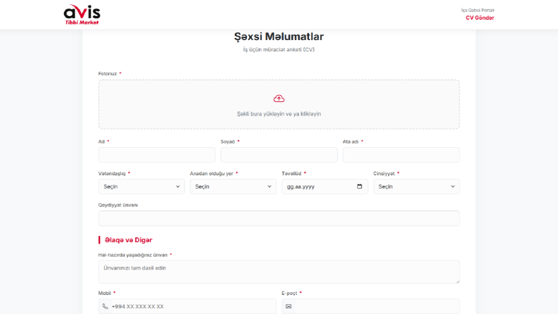 Şirketler İçin WordPress Web App ve İK CV Havuzu Portalı