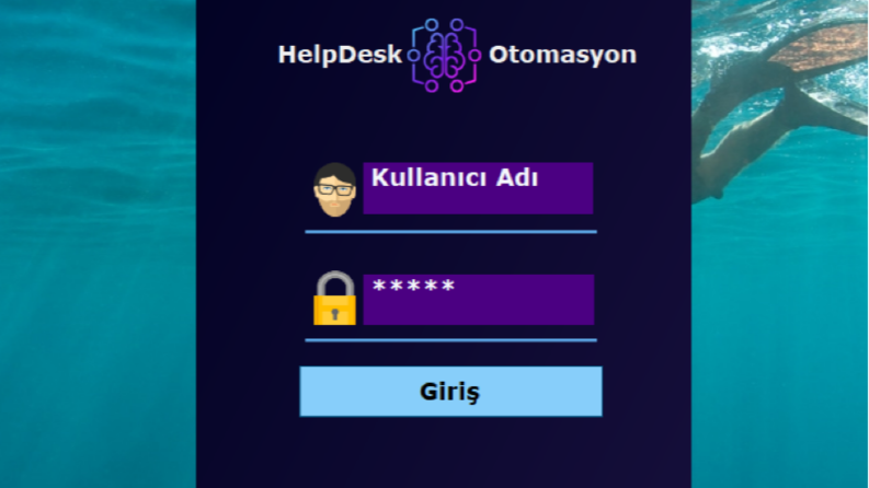 Özel bir şirket için hazırladığım masaüstü otomasyon yazılım