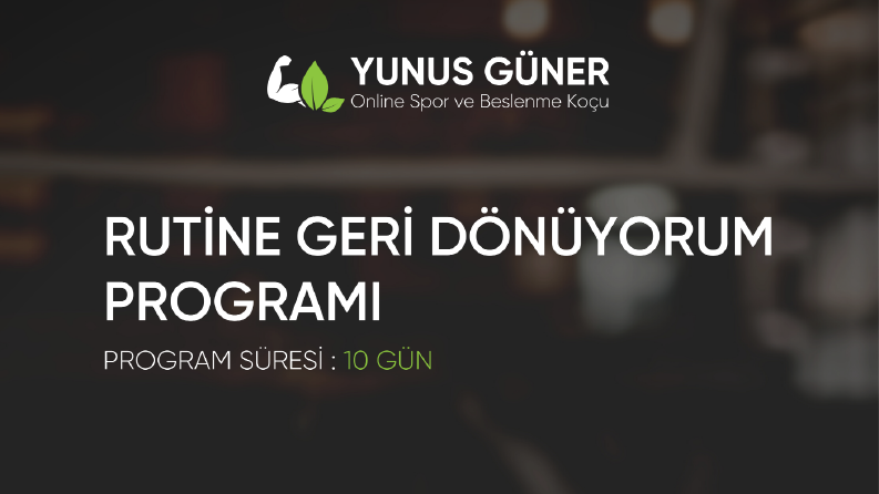 Yunus Güner Program Afişi