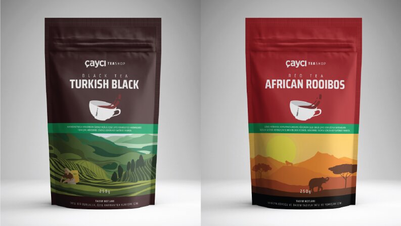 Çaycı TeaShop - Ambalaj Çalışması