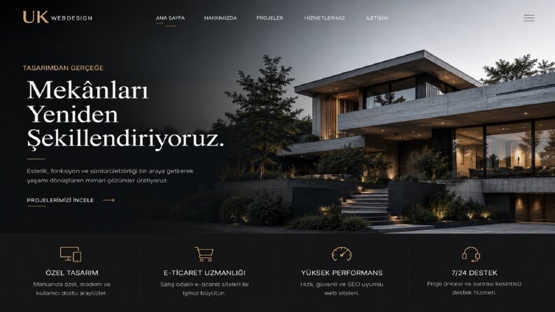 Modern ve Dönüşüm Odaklı Web Tasarımı