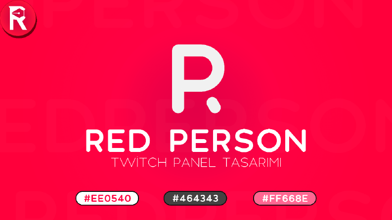Red Person - Twitch panel tasarımları