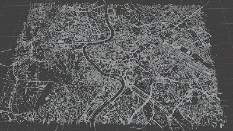 3 D yazdırılabilir şehir tasarımları 