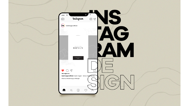 Instagram sayfanız için tasarımlar