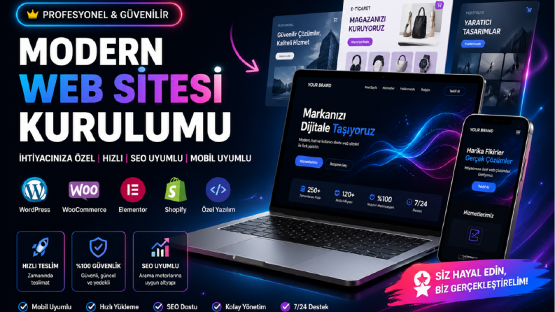 PROFESYONEL WEB SİTESİ KURULUMU