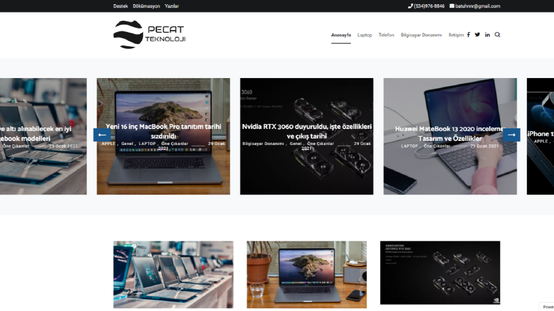 Yaptığım Bazı Wordpress Siteleri