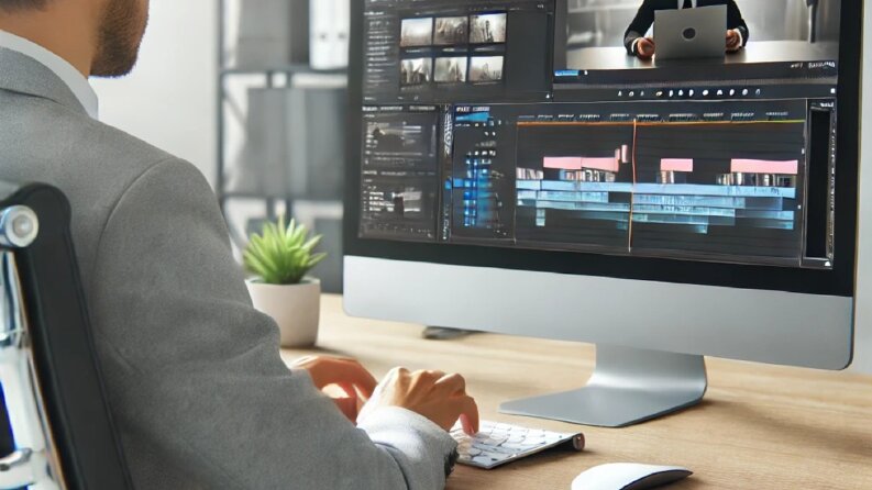 Profesyonel video editörlüğü