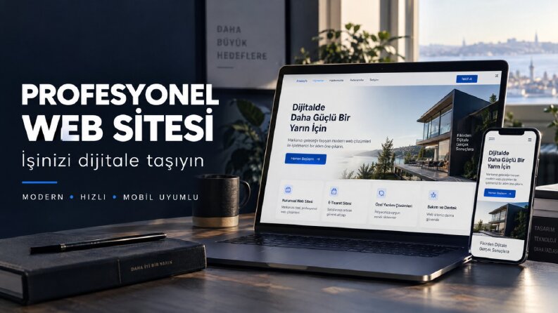 Kurumsal İşletme İçin Modern ve Mobil Uyumlu Web Sitesi