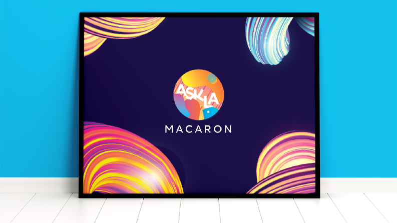 AŞKLA Macaron Logo