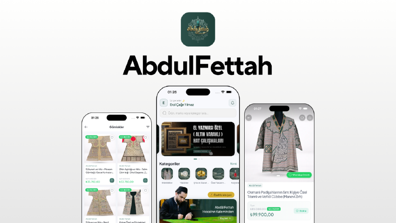 Custom Mobil E-Ticaret Uygulaması
