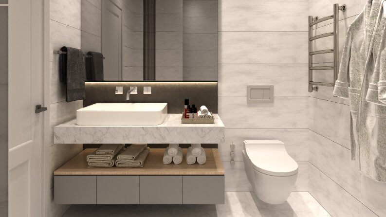 Banyo Tasarımı/Render
