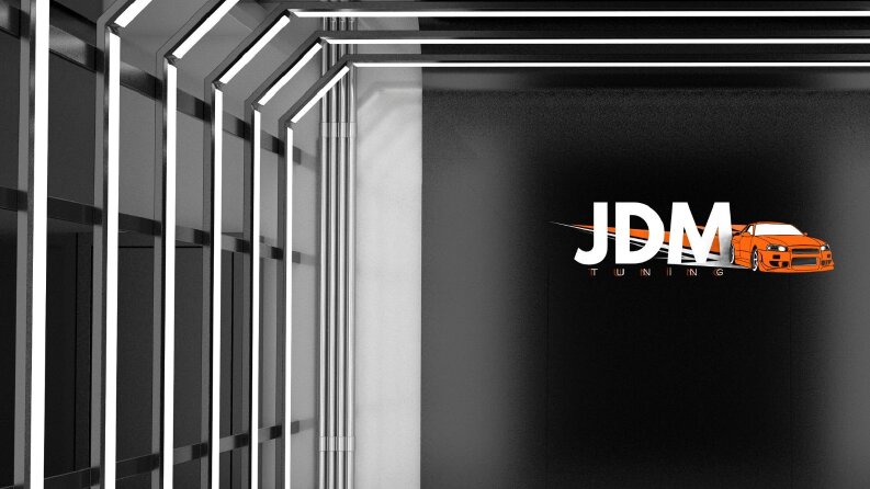 JDM TUNİNG LOGO ÇALIŞMASI