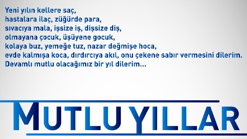Yılbaşı 1