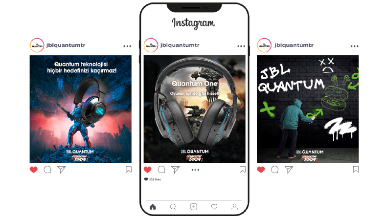 JBL QUANTUM Social Media