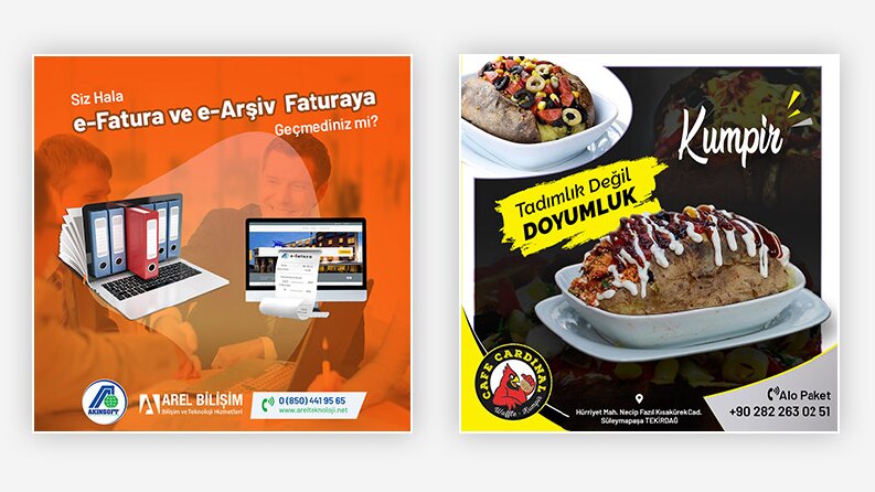 Sosyal Medya Tasarımları