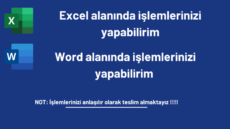 Excel işleriniz anında hazır olsun !!
