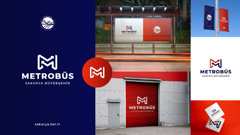 Sakarya Büyükşehir Belediyesi Metrobüs Logo Çalışması