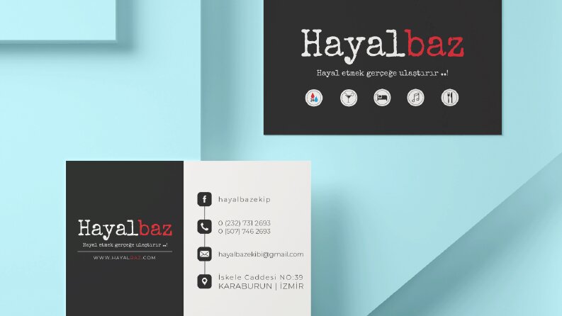 Hayalbaz Kartvizit | Bussiness Card 