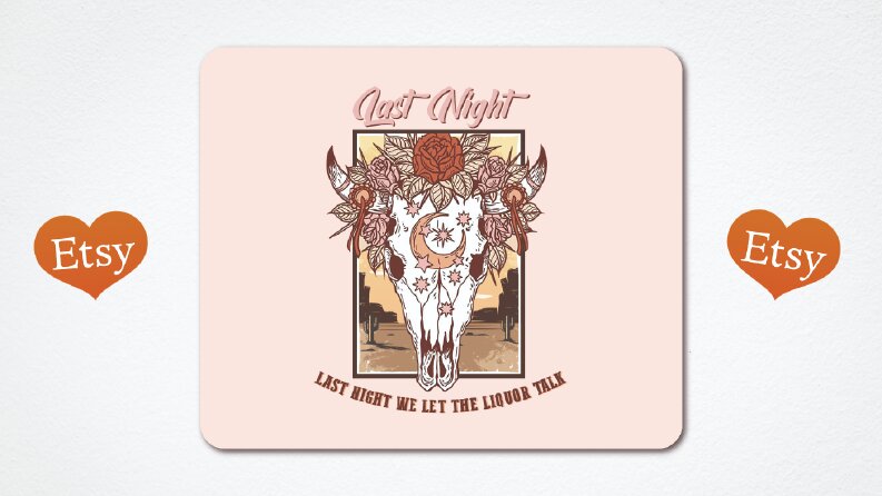 Last Night Vektörel İllustrasyon - Western