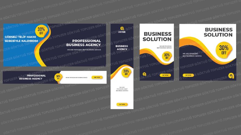 Business Agency Banner Tasarımı