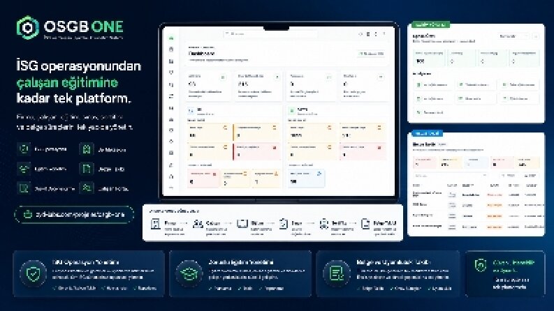 OSGB One – İSG Yönetim ve Süreç Takip Sistemi