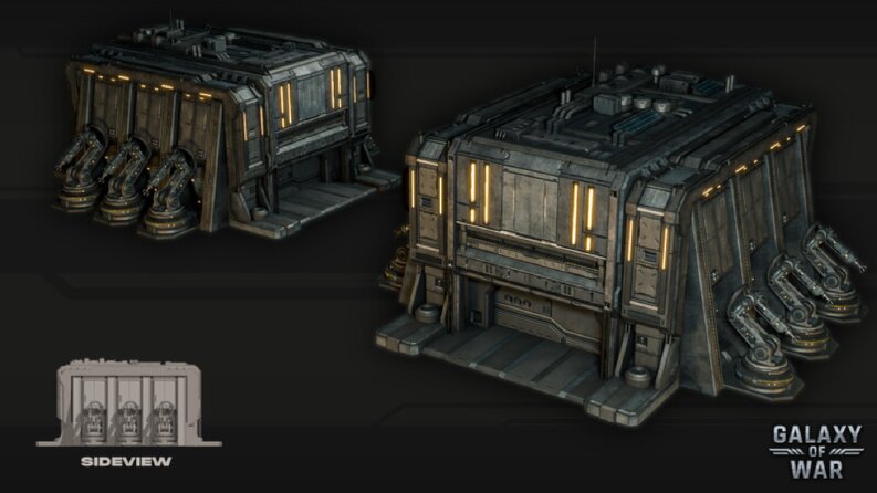 SCIFI BUILDING DESIGN