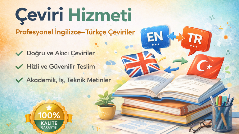 Profesyonel İngilizce–Türkçe Çeviri Hizmeti