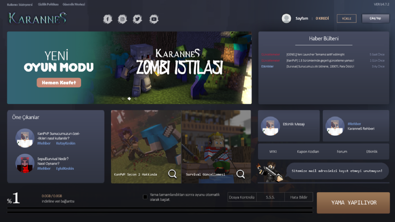 Launcher Tasarımları
