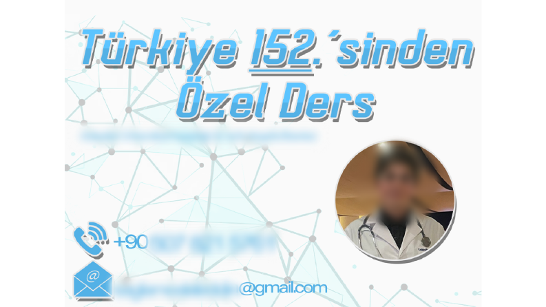 Özel ders ilanı