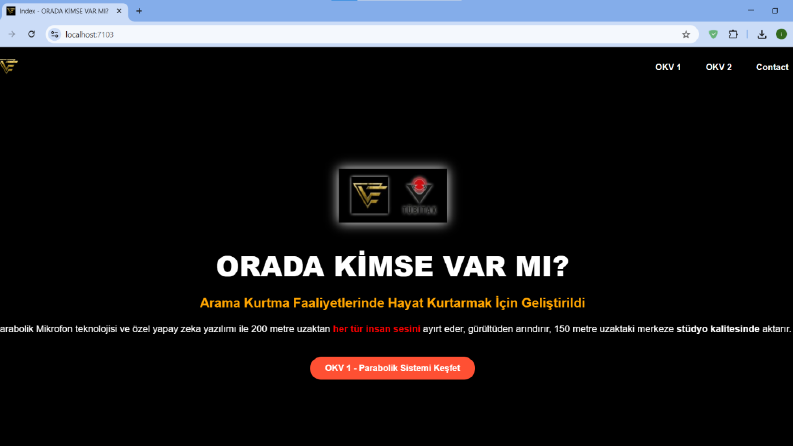 Tübitak Projesine Özel WEB Sitesi