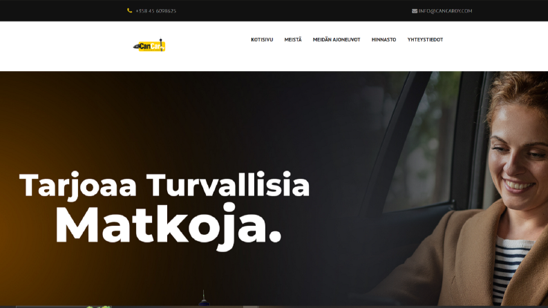CanCarOy – Kurumsal Web Sitesi Tasarımı
