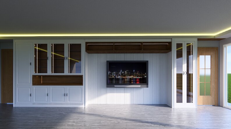 TV Unit Design-Location Kuşadası/AYDIN