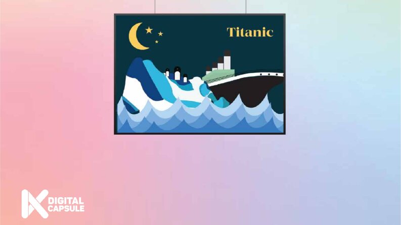 Poster Tasarımı Proje Örneği - Titanic