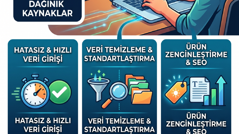 E-Ticaret Ürün Kataloğu Veri Girişi ve Düzenlemesi