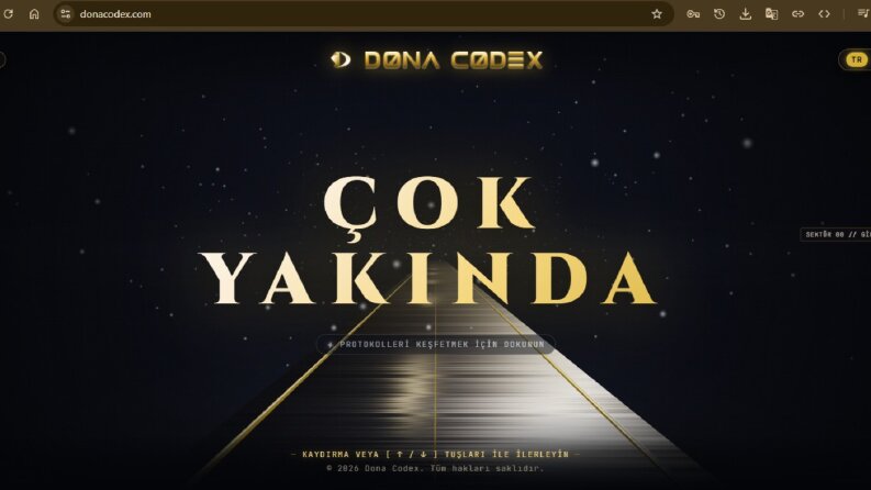 Dona Codex - 3D WebGL & Lüks Kurumsal Web Platformu