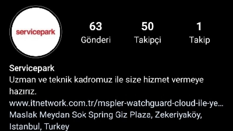 Servicepark Sosyal Medya Yönetimi