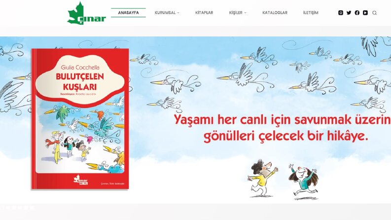 Çınar Yayınları Web Sitesi