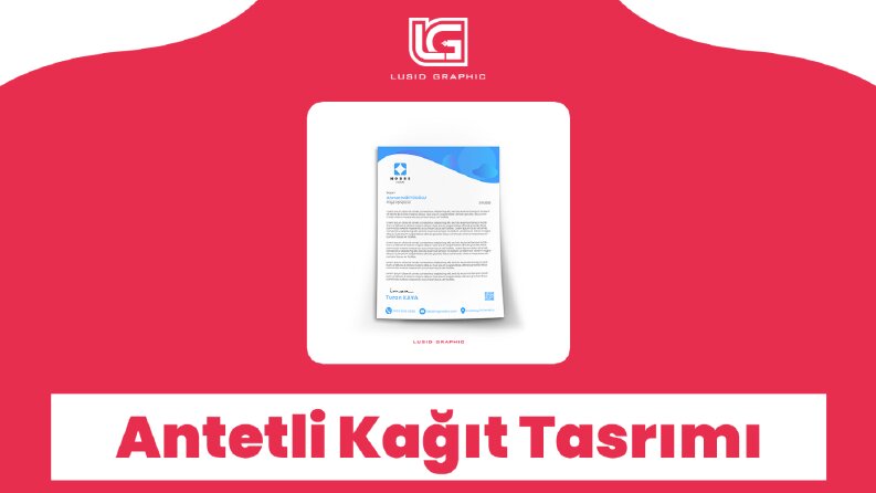 Antetli Kağıt Tasarımı