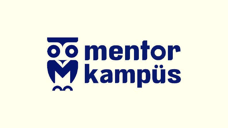 Mentor Kampüs logo tasarımı.