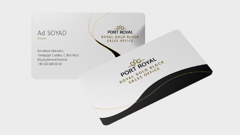 Royal Gold | Kartvizit Tasarımı