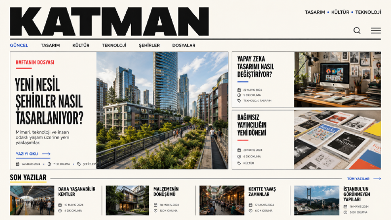 KATMAN – Kültür ve Teknoloji Blog Sitesi