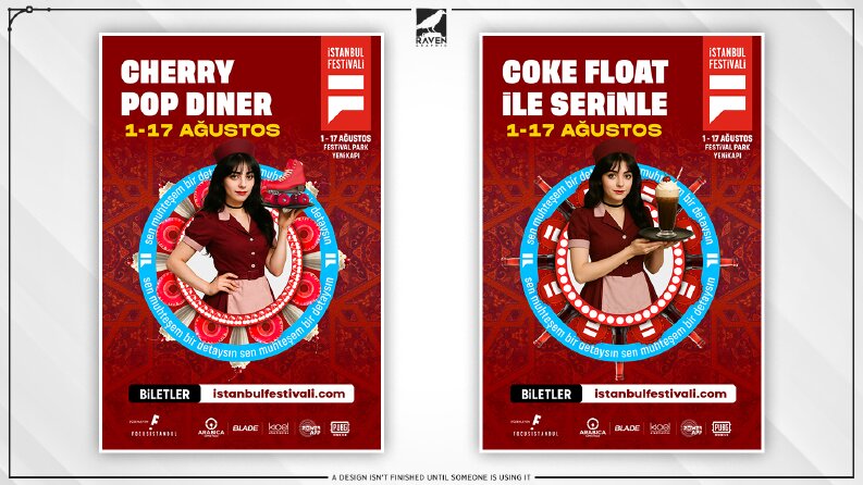 İstanbul Festivali Genç Sahne Alanı S. Medya Tasarımları
