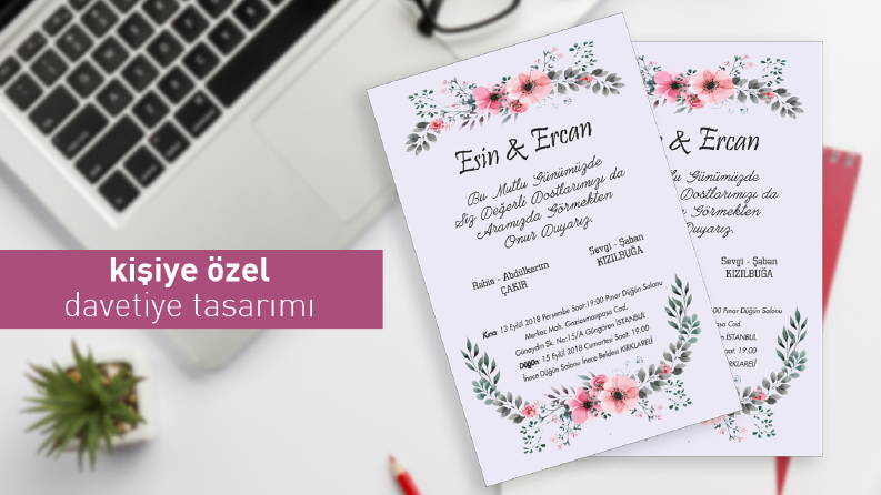 Kişiye Özel Davetiye 