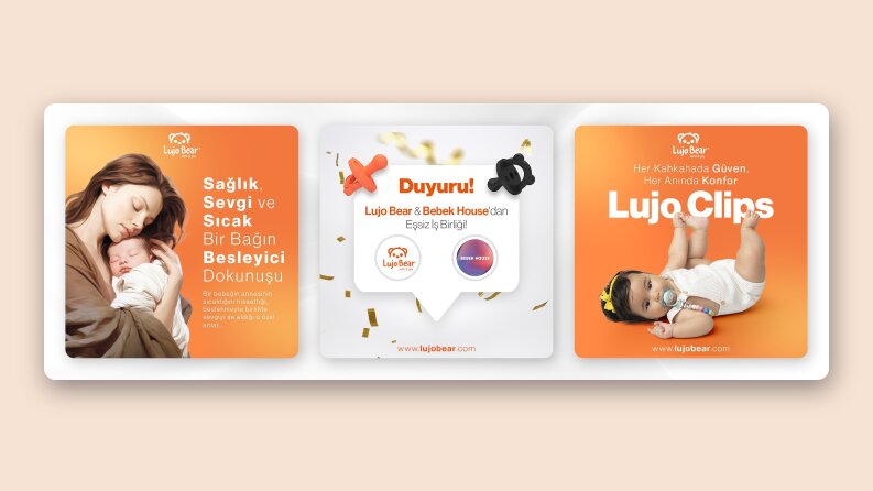 Lujo Bear - Anne ve Bebek Kampanyası