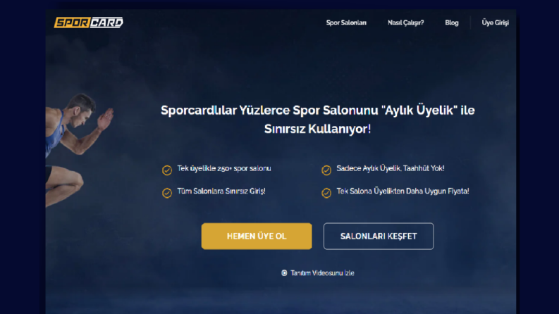 Sporcard Web Sitesi Yayında!