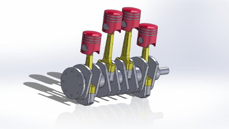 Solidworks 2D-3D parça çizimi