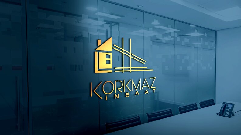 Korkmaz İnşaat Logo Çalışması